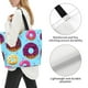 thumbnail image 3 of Fotbe Donuts Bolsa Tote Estética de Lona con Estampado para Mujer - Bolsa Reutilizable de Hombro Casual para Vacaciones, Compras, Trabajo y Gimnasio, 3 of 8