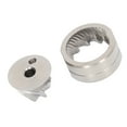 thumbnail image 3 of Coffee Grinding Core, Stainless Steel Enhanced Cutting Ability High Accuracy CNC Coffee Grinder Disc  For Milk Tea Shop Six Star Cone, 3 of 8
