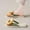 Green, variant on Heisall Women's Flip-Flops with Straw Flower Flat Sole for Summer Beach Vacation, Comfortable Open-Toe Slippers with Soft Elastic Sole for Casual and Outdoor Use