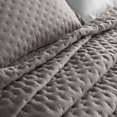 thumbnail image 4 of Smart Bamboo Colcha Doble Vista Bliss Confort Suave Lujosa y Fresca Con Fundas de Almohada King, 4 of 7