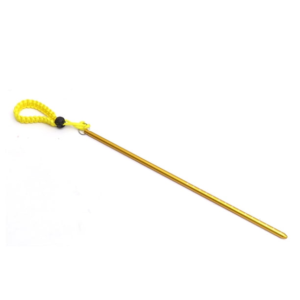 Sonducket Palo de buceo, barra de puntero de presión, aleación de aluminio, agitador submarino, fabricante de ruido, palos de arrecife con cordón de Type3 NO3 Sonducket OD024453-01