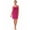 Rose Red-Sling, variant on LELINTA Women Cover up Summer Holiday Hollow Out Bikini Cover Up Swimwear Bandage Swim Bathing Suit Loose Beach Wear Dress Tops