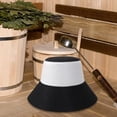thumbnail image 4 of Gorro de sauna para proteger el cabello, premium, práctico, protege el cabello del sobrecalentamiento, para mujeres y hombres, cómodo, accesorio. Estilo A, 4 of 7