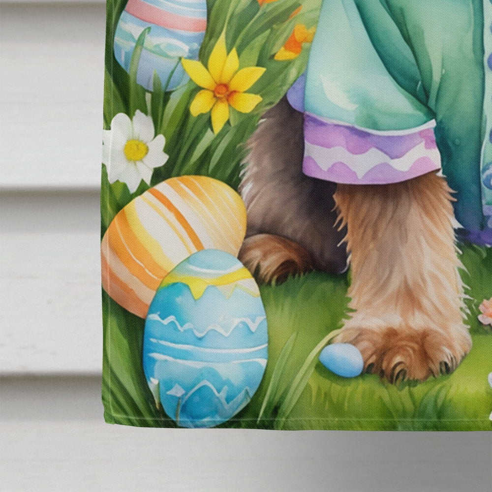 Otterhound Easter Egg Hunt House Flag 28 in x 40 in