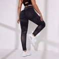 thumbnail image 2 of Soyumi Cellulite 3D Leggings Womens, Butt Lifting Resistance Compression Leggings Tummy Control High Waisted Shapewear Tights Stretchy Gym Workout Yoga Pants Going Out Trousers Black, 2 of 5