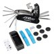 thumbnail image 2 of Bicycle Repair Tool Kit Bicycle Saddle Bag Cycling Seat Bag 16 in 1 Multi-function Repair Tool Kit, 2 of 5