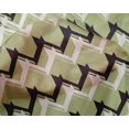 thumbnail image 4 of oneOone Soie Tabby Tissu Chevron Géométrique Tissu BTY 42 Pouces de Large, 4 of 4