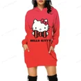 thumbnail image 2 of Sudaderas y sudaderas con capucha de HELLO KITTY para mujer Sudaderas con capucha de HELLO KITTY para otoño y primavera Sudaderas con capucha de manga larga de otoño y primavera de Harajuku, 2 of 5