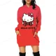 thumbnail image 2 of Sudaderas y sudaderas con capucha de HELLO KITTY para mujer Sudaderas con capucha de HELLO KITTY para otoño y primavera Sudaderas con capucha de manga larga de otoño y primavera de Harajuku, 2 of 5