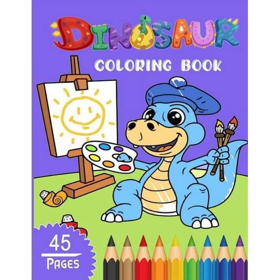 Dinosaur Coloring Book: The good dinosaur coloring book, (Paperback)