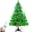 6FT Green, variant on 2ft Pre-Lit Mini Christmas Tree, Small Xmas Tree with LED Lights & Rotating Base, Tabletop Artificial Christmas Tree for Home Office Desktop Decor