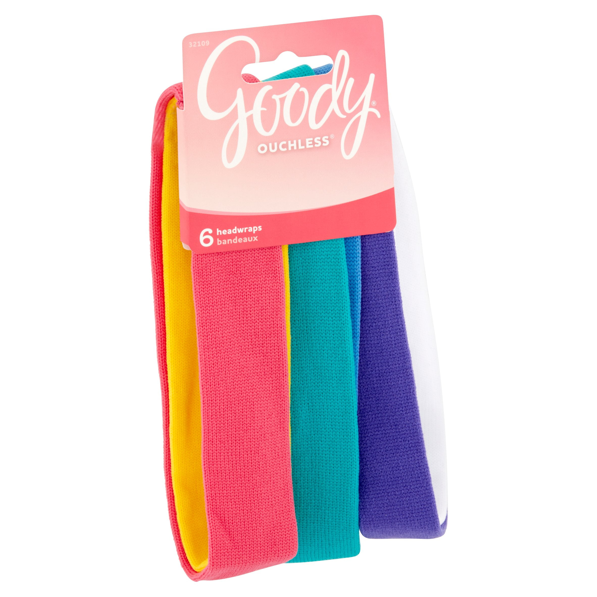 Goody Goody Ouchless Comfort Fit Headbands 6 Count Walmart Com