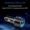 thumbnail image 6 of Luxsea Car Charger Adapter - 3.0 Portable USB w/Fast Charge Technology & Dual Ports - Compatible w/Apple iPhone, Android, Tablet or Other USB Device, 6 of 9