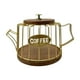 thumbnail image 1 of Cesta portacápsulas de café con estructura de hierro para uso en la oficina y el hogar. oro, 1 of 9