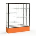 thumbnail image 6 of Waddell 375MB-SN-NY Spirit 60 x 72 x 16 in. Navy Base Floor Display Case with 5 ft. Length&#44; Mirror Back - Satin, 6 of 7