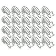 thumbnail image 1 of Mini Trombone, Durable et Résistant à la Rouille Chat Trombones Clip de Papier Portable Signet Mémo Trombones Pinces 30PCS pour Fournitures Scolaires, 1 of 8