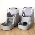 thumbnail image 5 of Automatic 3.8 L Waterer and Feeder Bundle Set, for Dog and Cat, Light Gray, 5 of 5