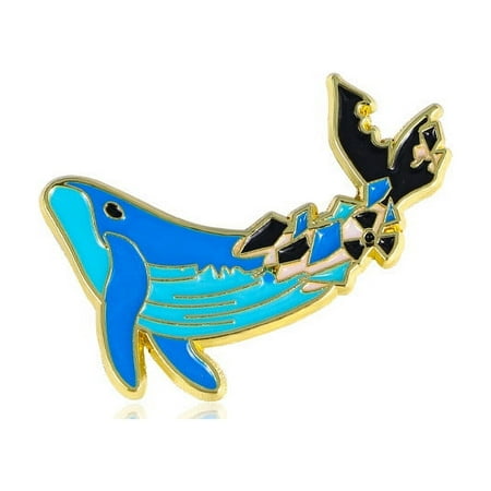 

Apmemiss Living Room Decor Clearance Protection Series Protection of Marine Life Badge Brooch Turtle Earth Radiation Pollution Badge 2023 Christmas Ornament