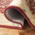 thumbnail image 5 of SAFAVIEH Bergama Kingsley Oriental Wool Area Rug, Red/Dark Beige, 8' x 10', 5 of 9