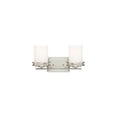 thumbnail image 2 of 5077OZ Kichler Lighting Hendrik - 2 light Bath Fixture - with Soft Contemporary inspirations - 7.75 inches tall by 14.5 inches wide-Olde Bronze Finish, 2 of 2