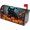 Black Cat Halloween Pumpkin, variant on Shells Starfish Fishing Net Summer Mailbox Covers Magnetic Post Box Cover Wraps Standard Size 21x18 Inches for Garden Yard Decor