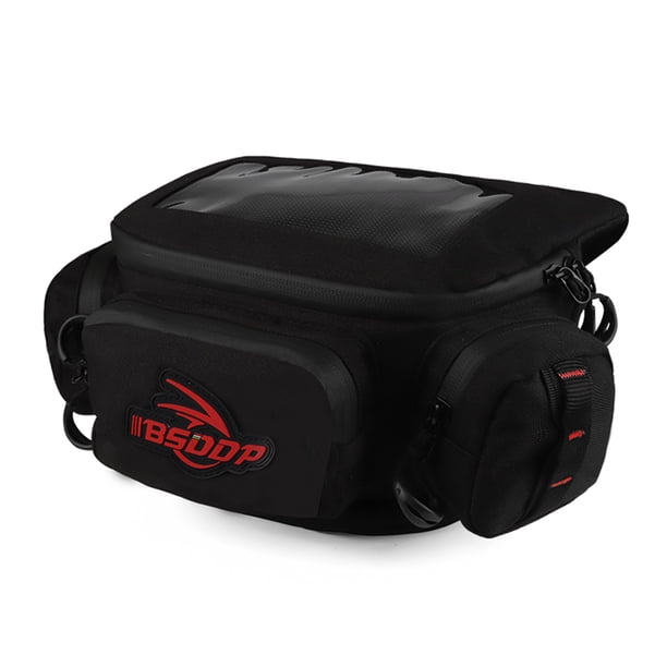 BSDDP Bolsa de tanque frontal para motocicleta Bolsa de almacenamiento de gran capacidad a la moda