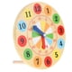 thumbnail image 4 of Reloj de Enseñanza Escolar Aprendizaje Niños Juguete Educativo Decoración Automóvil Escritorio Habitación Baoblaze Juguete de madera para niños, 4 of 8