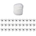 thumbnail image 1 of Luminous Spider Webs, Glow In The Dark Spider Webs Decorations, Stretch Spider Webs With Fake Spider, Halloween Cobwebs For For Creepy Indoor And Outdoor Decor, 1 of 8