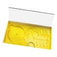 thumbnail image 4 of Caja de almacenamiento de piezas de reloj, estuche para agujas de reloj con tapa transparente, organización para Amarillo, 4 of 8