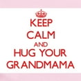 thumbnail image 2 of CafePress - Keep Calm And HUG Your Grandmama Body Suit - Baby Light Bodysuit, Size Newborn - 24 Months, 2 of 4