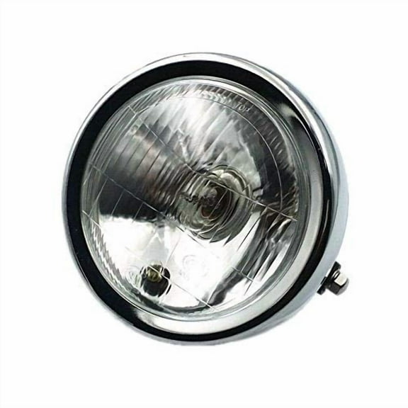 Motorbike Side Mount Headlight Head Lamp for Honda Kawasaki BMW Suzuki Yamaha Harley Triumph Victory Cafe Racer CB GN 125 Vintage Retro