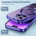 thumbnail image 4 of JETech Electroplated Case for iPhone 14 Pro Max 6.7-Inch, Camera Lens Full Protection, Compatible with MagSafe Wireless Charging, Shockproof Soft TPU Phone Cover (Royal Blue), 4 of 7