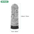 thumbnail image 3 of Uxcell 60-Pack Protectores de Dedos para Cortar, Guantes de Punta de HPPE para Escultura/Cocina [Gris Negro], 3 of 7