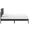 thumbnail image 4 of Sirocco Rattan and Wood Twin Platform Bed in Black, 4 of 10