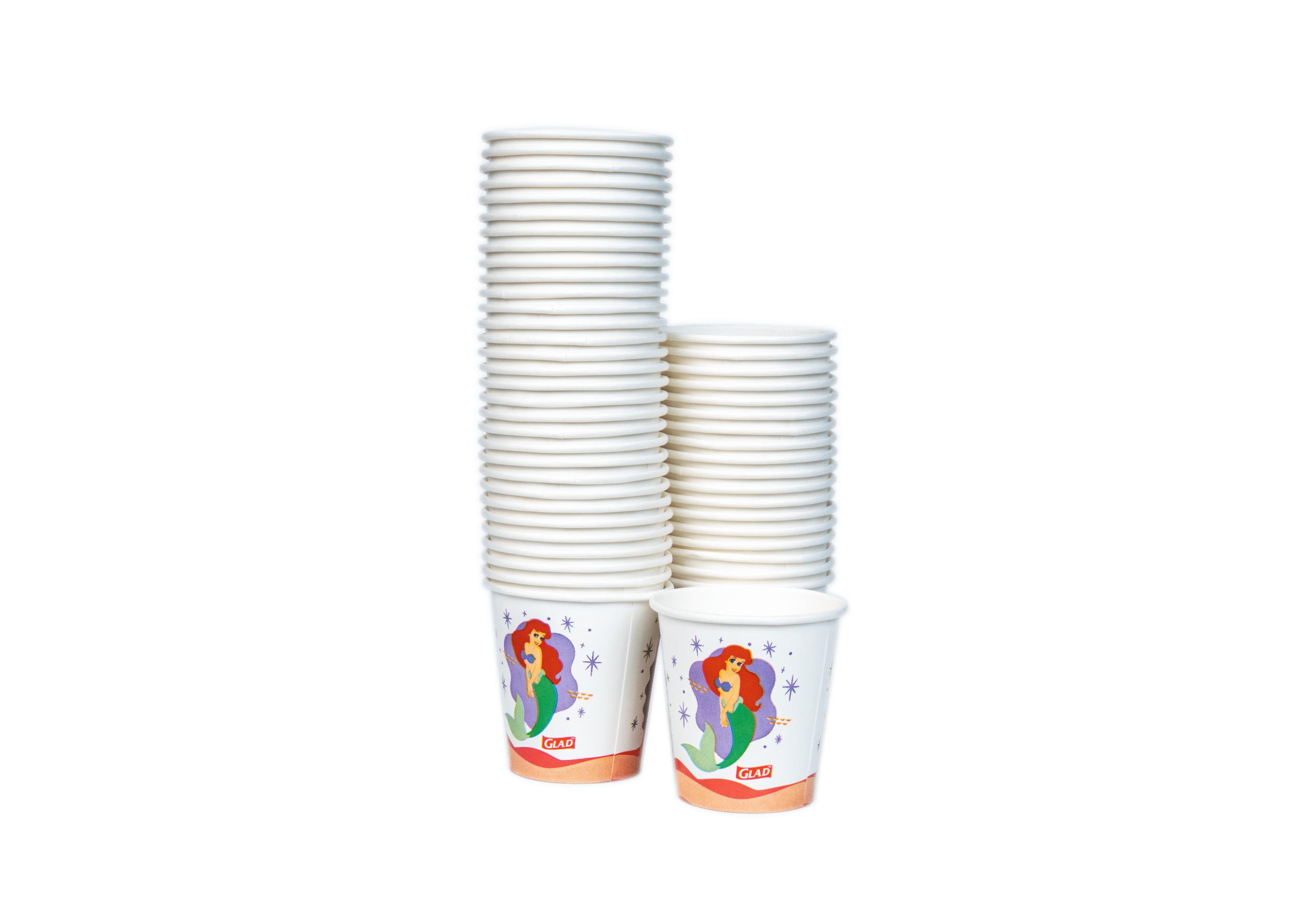 Glad For Kids Disney Princess 3oz Mini Bath Cups 100ct