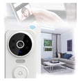 thumbnail image 2 of Timbre de Puerta Inteligente Tuya con CáMara WIFI, Timbre InaláMbrico con AlimentacióN por BateríA de CC y CA, Timbre de Puerta con CáMara Smart Life, B, 2 of 5