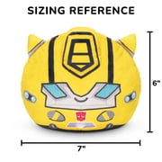 TeeTurtle Transformers Bumblebee 6 Inch Reversible Plush Toy
