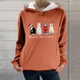 thumbnail image 4 of WEAIXIMIUNG Sweatshirts pour Femmes Sans Capuche Décontracté Maternité Allaitement Confortable Zip Pull-Over Tops Mama's Boobery Pull, 4 of 5