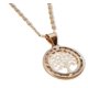 thumbnail image 1 of Cadena Con Medalla Dije Arbol De La Vida Oro Sólido 10k, 1 of 5