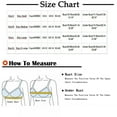 thumbnail image 2 of Ozmmyan Wirefree Bras for Women ,Plus Size Lace Bra Wirefreee Extra-Elastic Bra Active Yoga Sports Bras 36B/C-42B/C, Summer Savings Clearance, 2 of 8