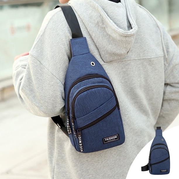 Teissuly Crossbody Bag For Men, Messenger Bag Shoulder Bag With Zipper, Crossbody Phone Bag For Work, Travel Teissuly WER202312144468