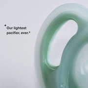 Tommee Tippee Ultra-Light Silicone Pacifier, 6-18m, 4-Count, Symmetrical One-Piece Design, BPA-Free Silicone Binkies