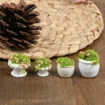 thumbnail image 5 of 1:12 Dollhouse Mini Furniture Accessories Mini Green Plant Bonsai Flower Pots, 5 of 10