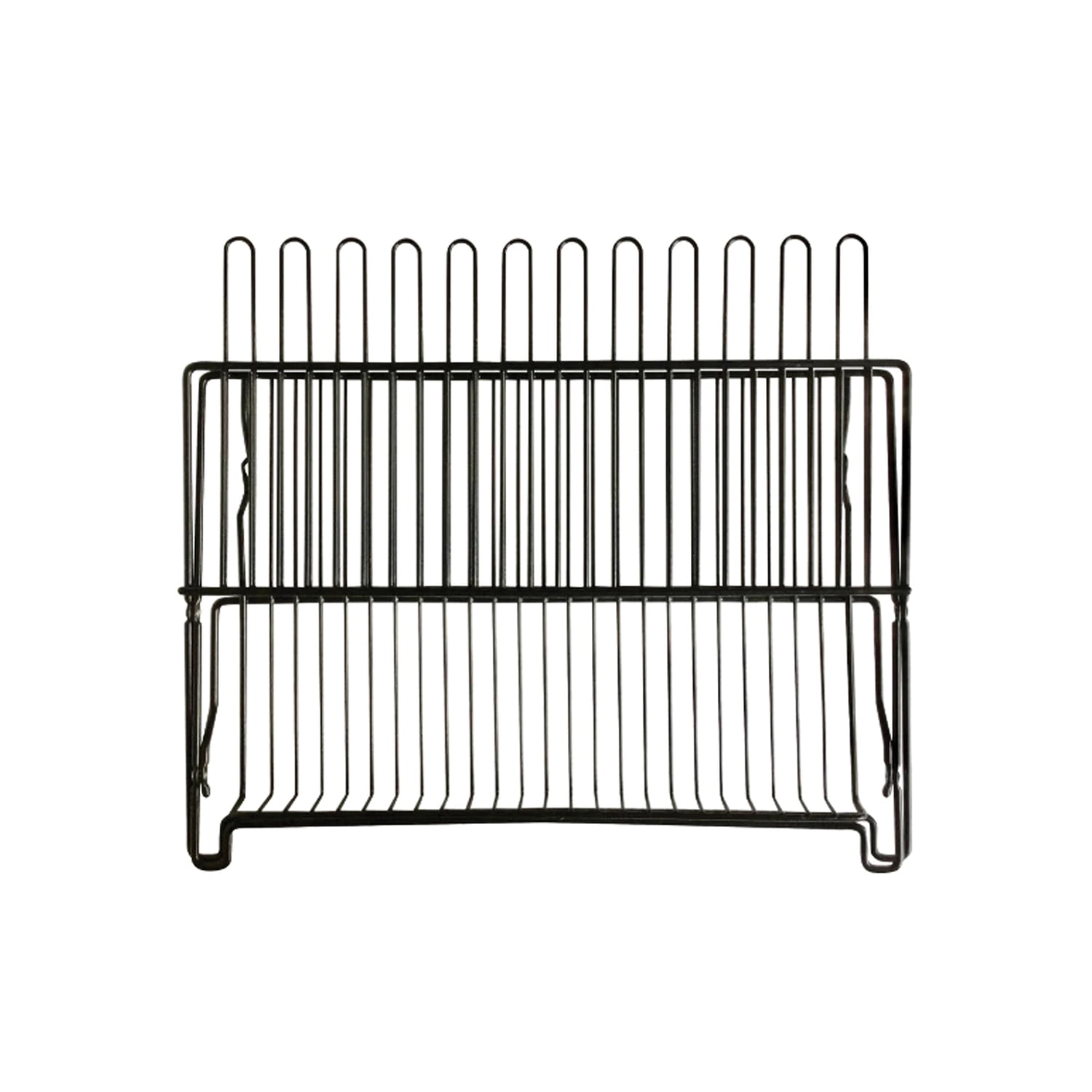 Better Houseware Jr. Folding Dish Rack, Black