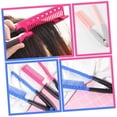 thumbnail image 2 of 3pcs VShaped Hair Straightening Combs for Salon and Home Use, Rose Red Blue Pink, 2 of 4