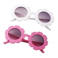 thumbnail image 1 of 2 gafas de sol redondas UV400 para bebés y niños pequeños, regalo Rosa + blanco, 1 of 6