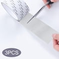 thumbnail image 3 of veasfak 3 Pieces Door Screen Repair Tape Holes Cover Mesh Strong Adhesive Window Screen Dark Gray, 3 of 8
