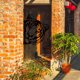 thumbnail image 5 of Letrero metálico con gesto obsceno, arte mural, adorno de animales espiando, árbol o poste recortado, arte para exteriores, valla de jardín, patio, decoración, 5 of 6