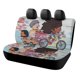 thumbnail image 1 of El Niño Loco-theme Car Rear Seat Covers Back Elastic Flexible Car Seat Covers Decorative Fits Most Cars 120x59x76cm, 1 of 6