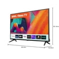 thumbnail image 2 of Smart TV LED 40 Pulgadas onn FHD 1080p Negro Reacondicionado 60 Hz Compatible con Apple Home Alexa y, 2 of 6